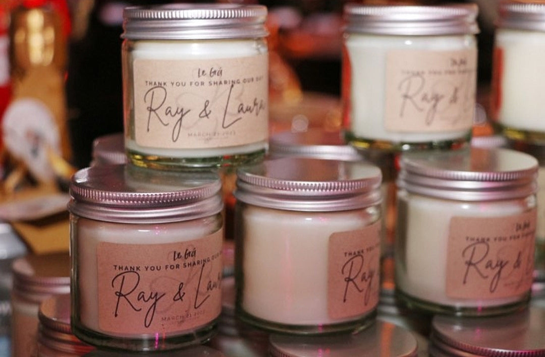 Wedding Mini Candle Favours