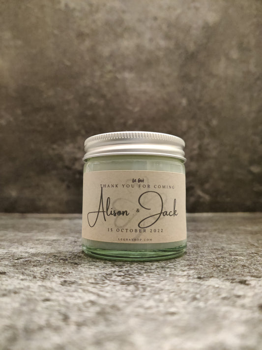 Wedding Mini Candle Favours