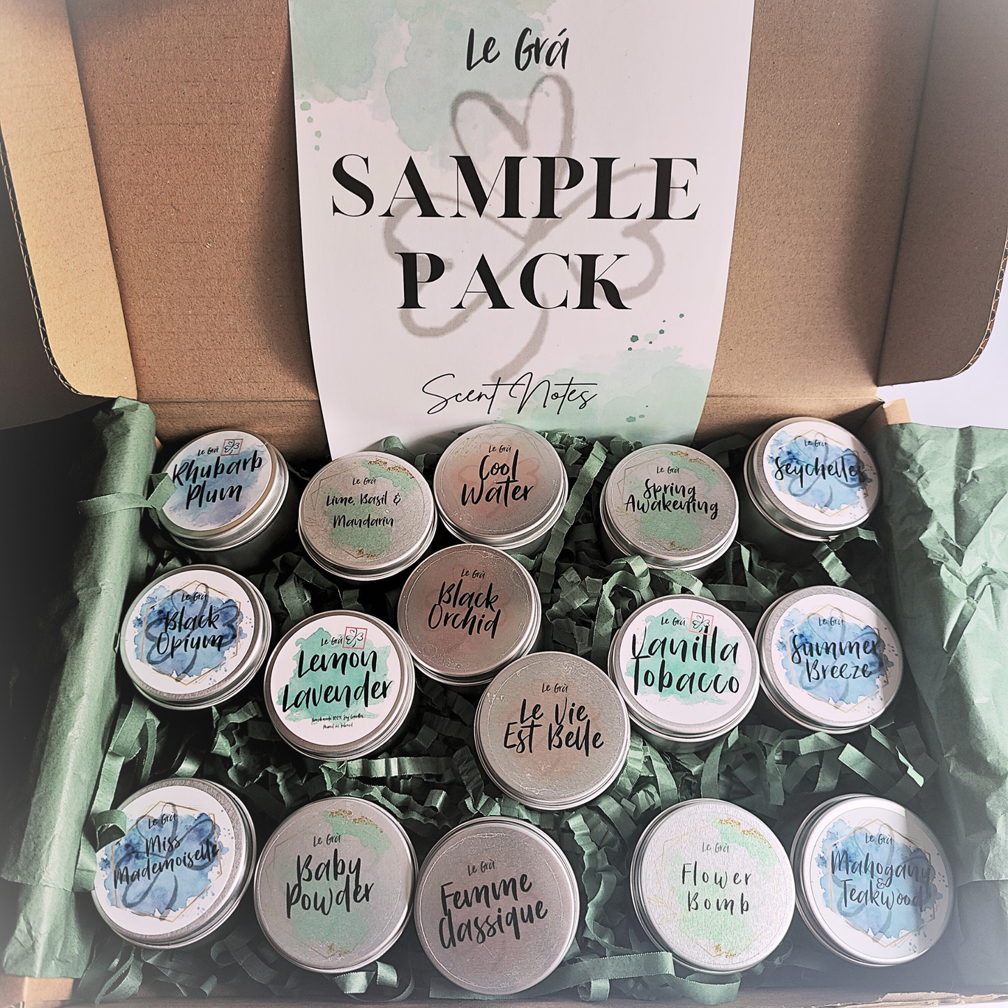 Le Grá Scents Sample Pack